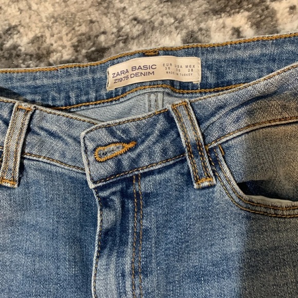 Zara Jeans Zara Flower Print Jeans Poshmark